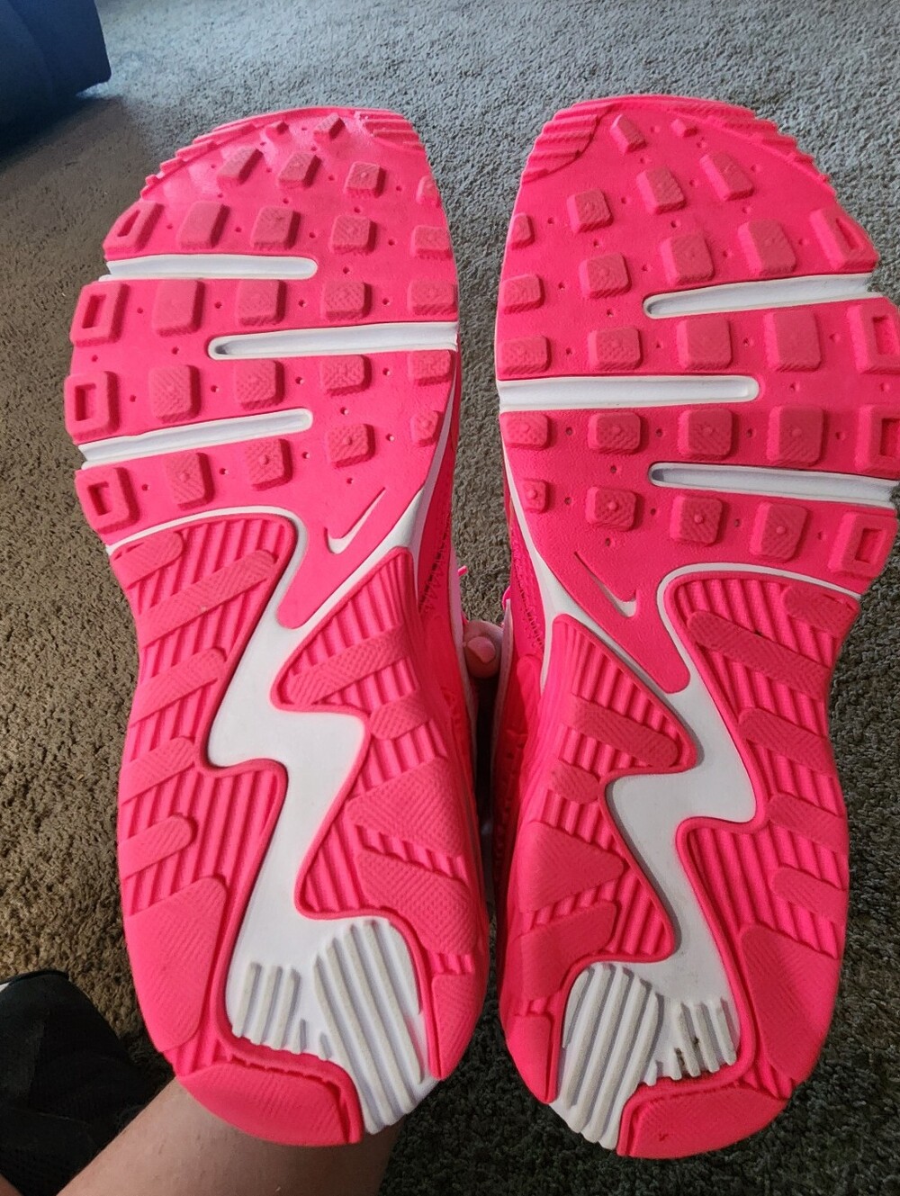 Nike Women's Air Max Pink Sneakers - Picture 5 of 5